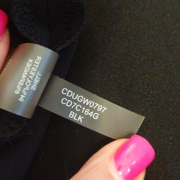 Calvin Klein black cold shoulder knee length sheath bodycon dress 4 - Picture 7 of 7